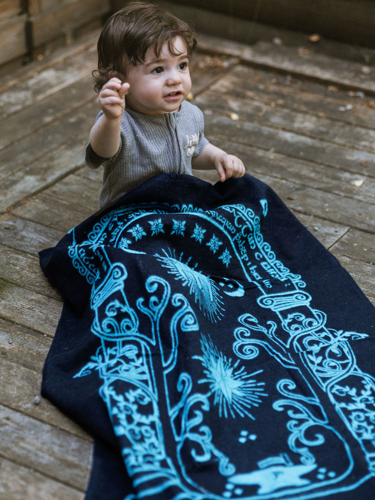 Doors of Durin Mellon Lightweight Baby Blanket