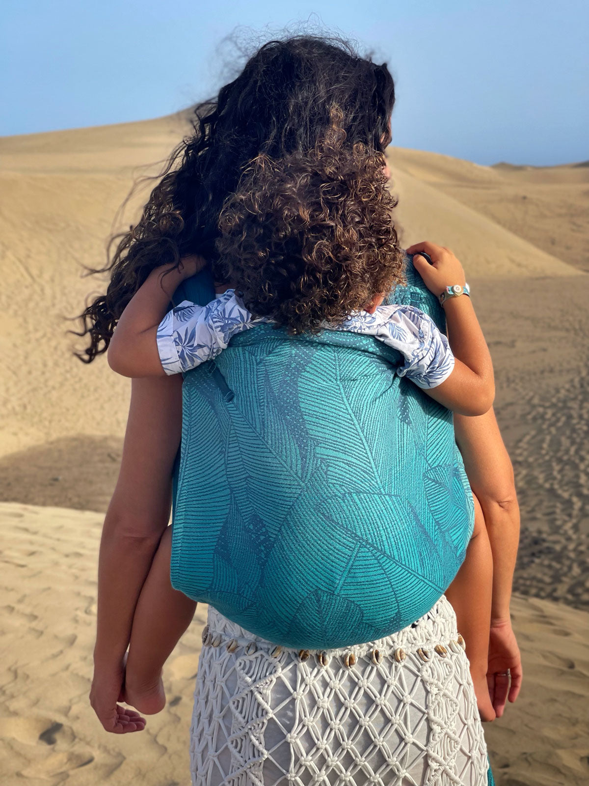 Fronds Glade with Seacell Cairis Baby Carrier