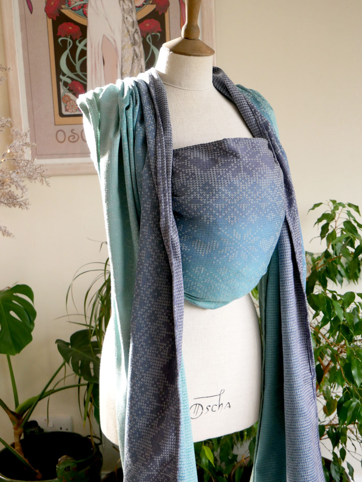 Fair Isle Stranded Baby Wrap