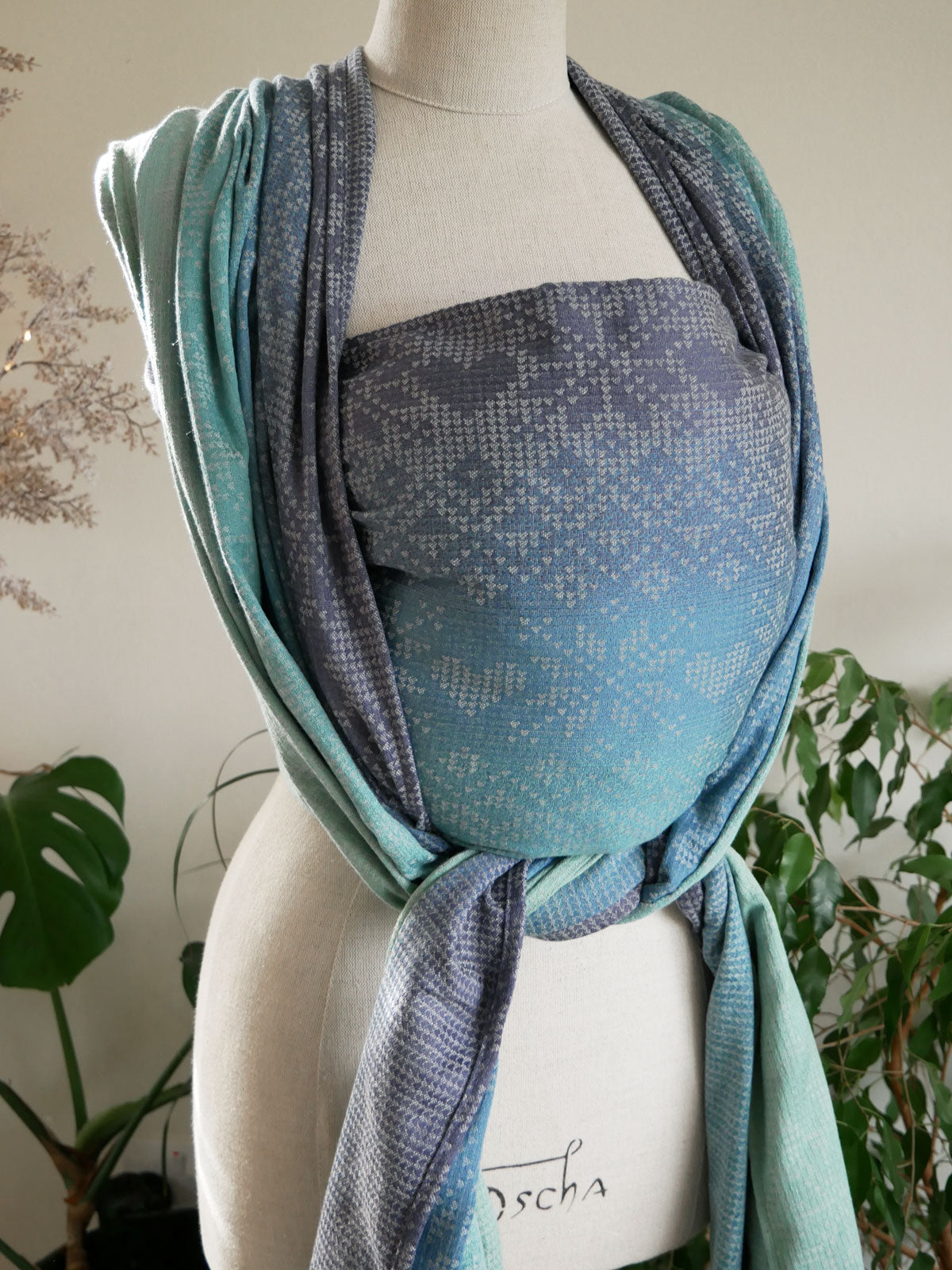 Fair Isle Stranded Baby Wrap
