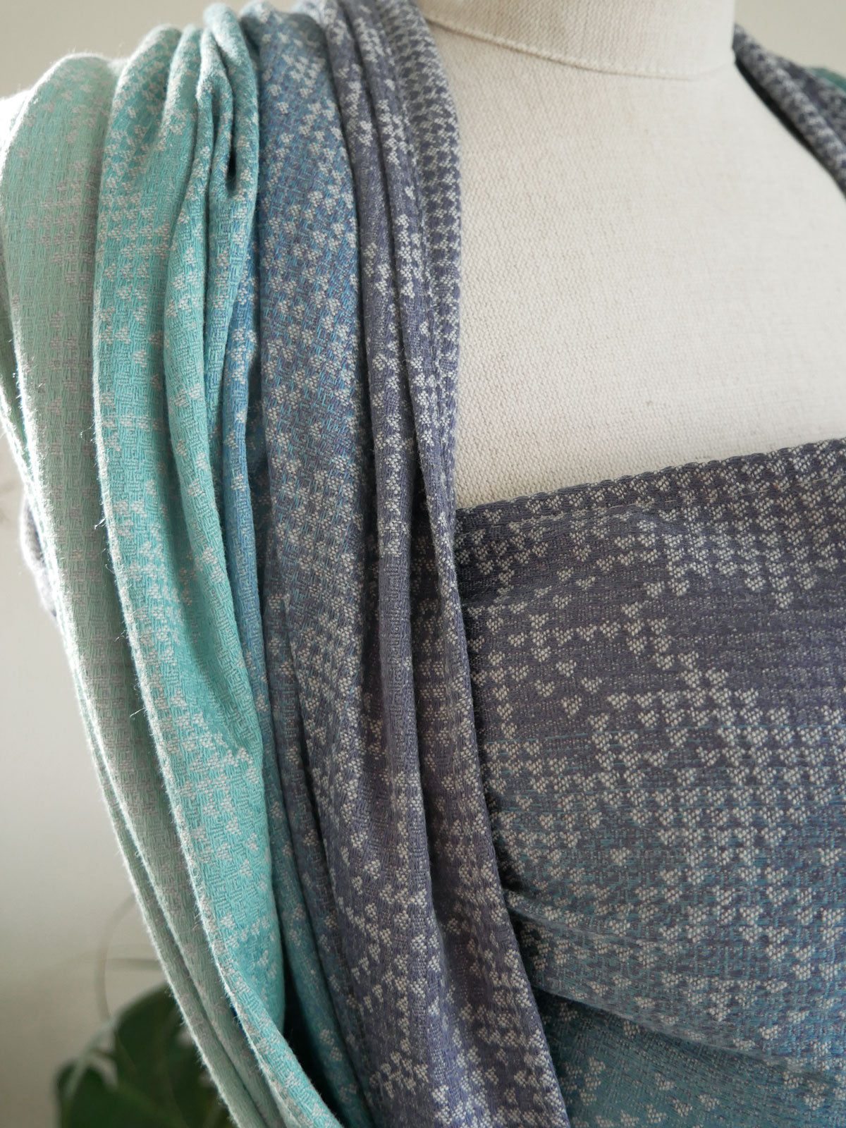 Fair Isle Stranded Baby Wrap