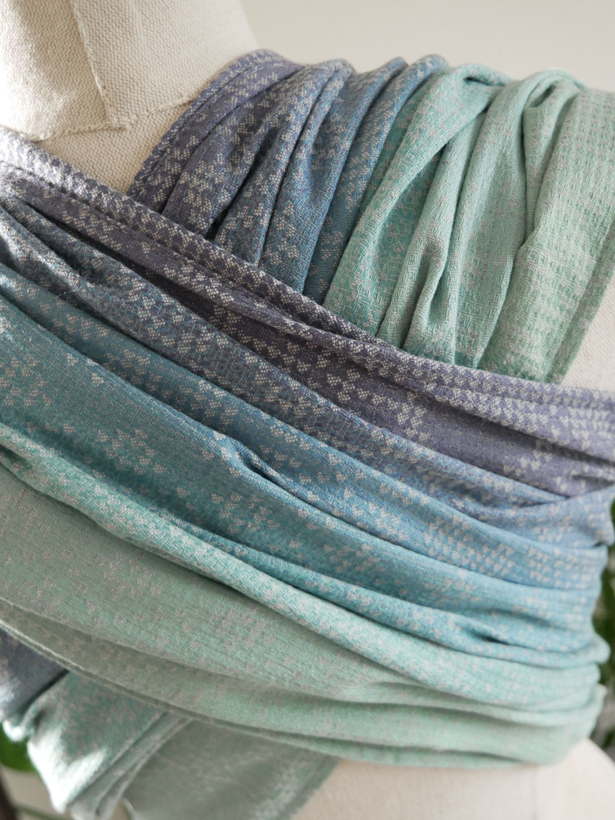 Fair Isle Stranded Baby Wrap