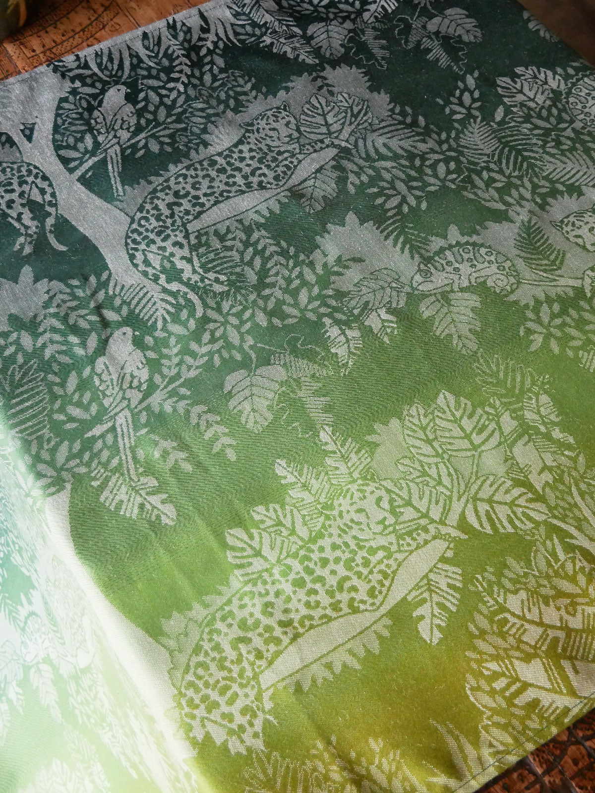 Jungle Through the Glade Baby Wrap