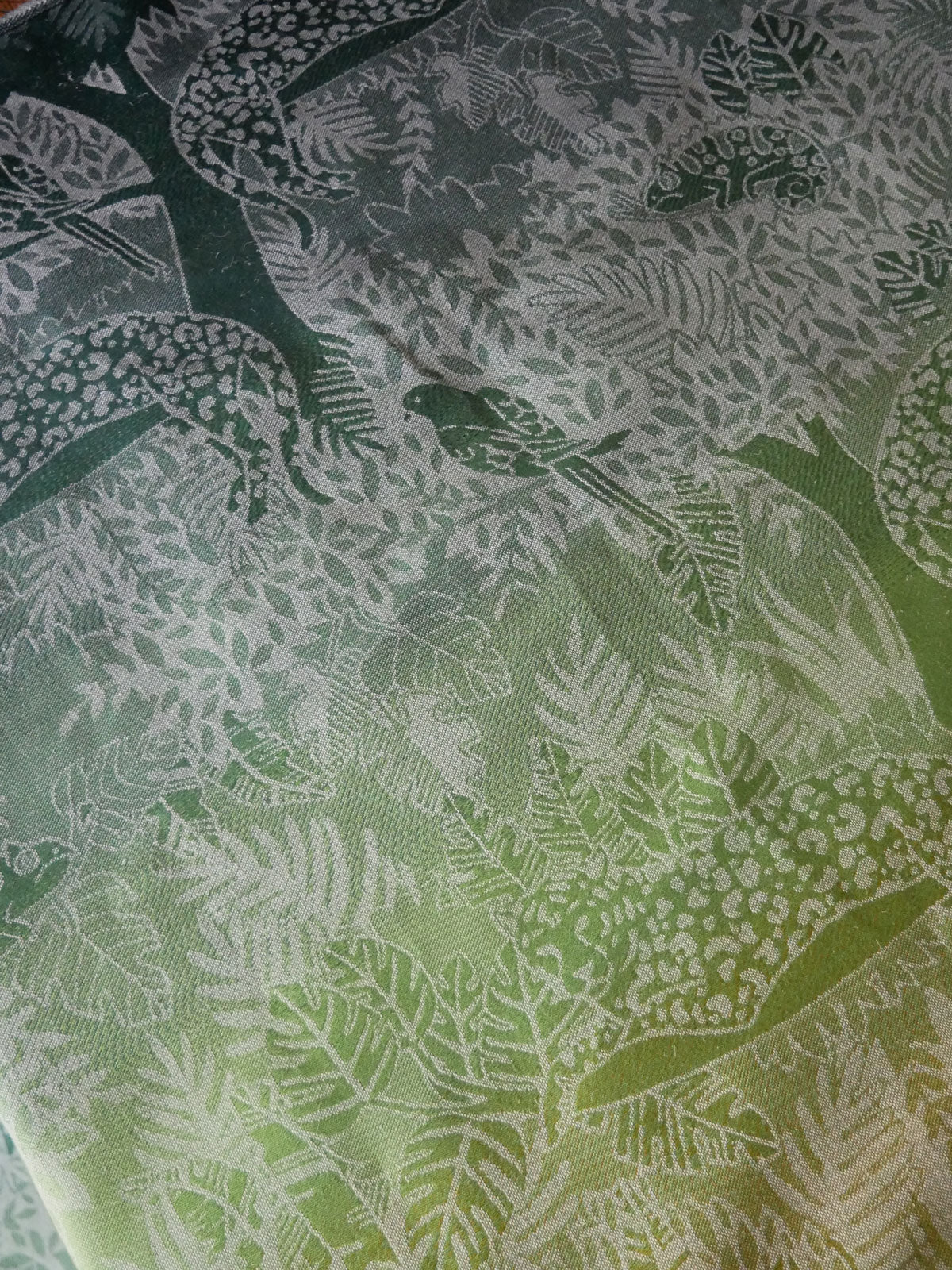 Jungle Through the Glade Baby Wrap