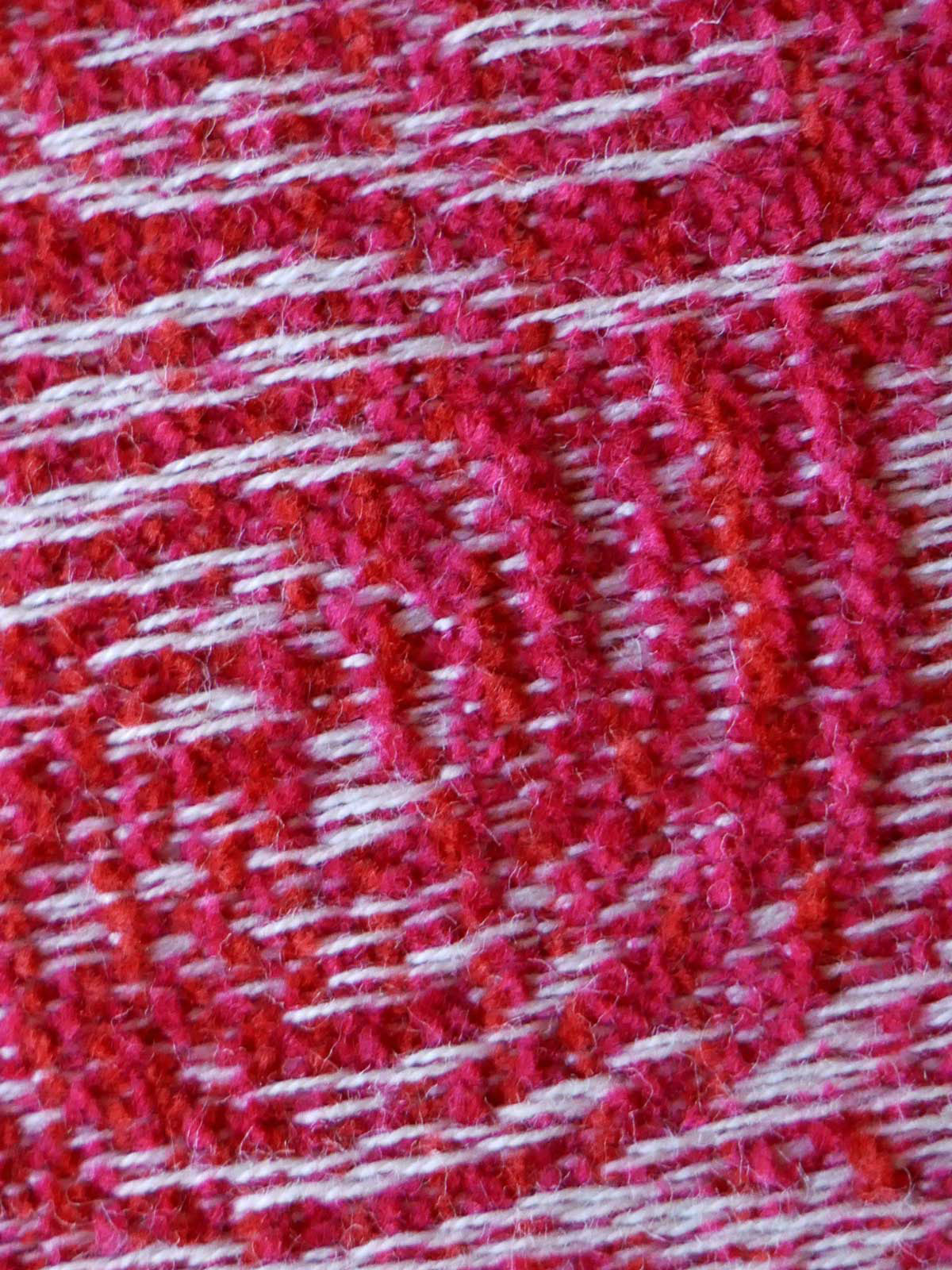 Close up weave technique Oscha Slings.