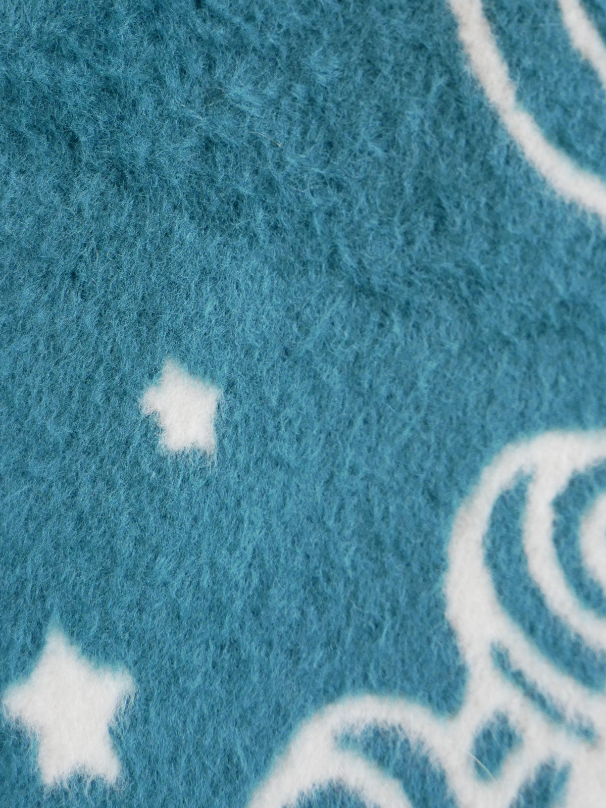 Misty Mountains Moonlit Brushed Cotton Baby Blanket