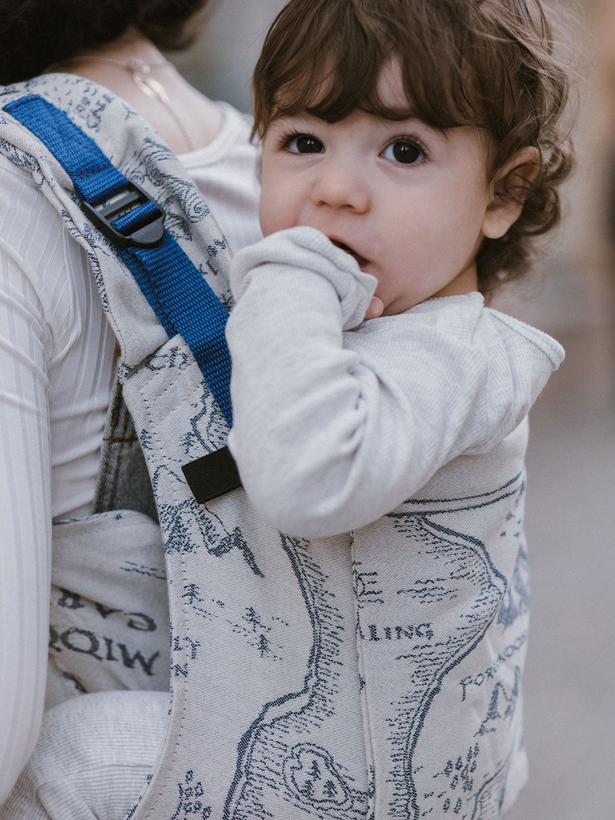 Realm of Middle-earth Ink Onbuhimo Baby Carrier