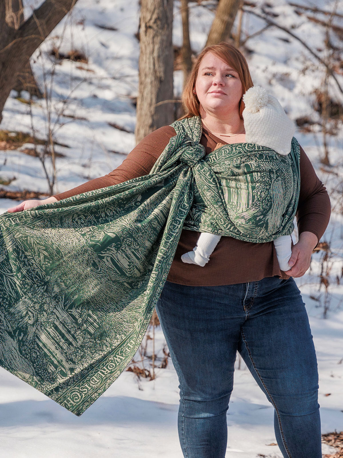 Treebeard Don't be Hasty Baby Wrap