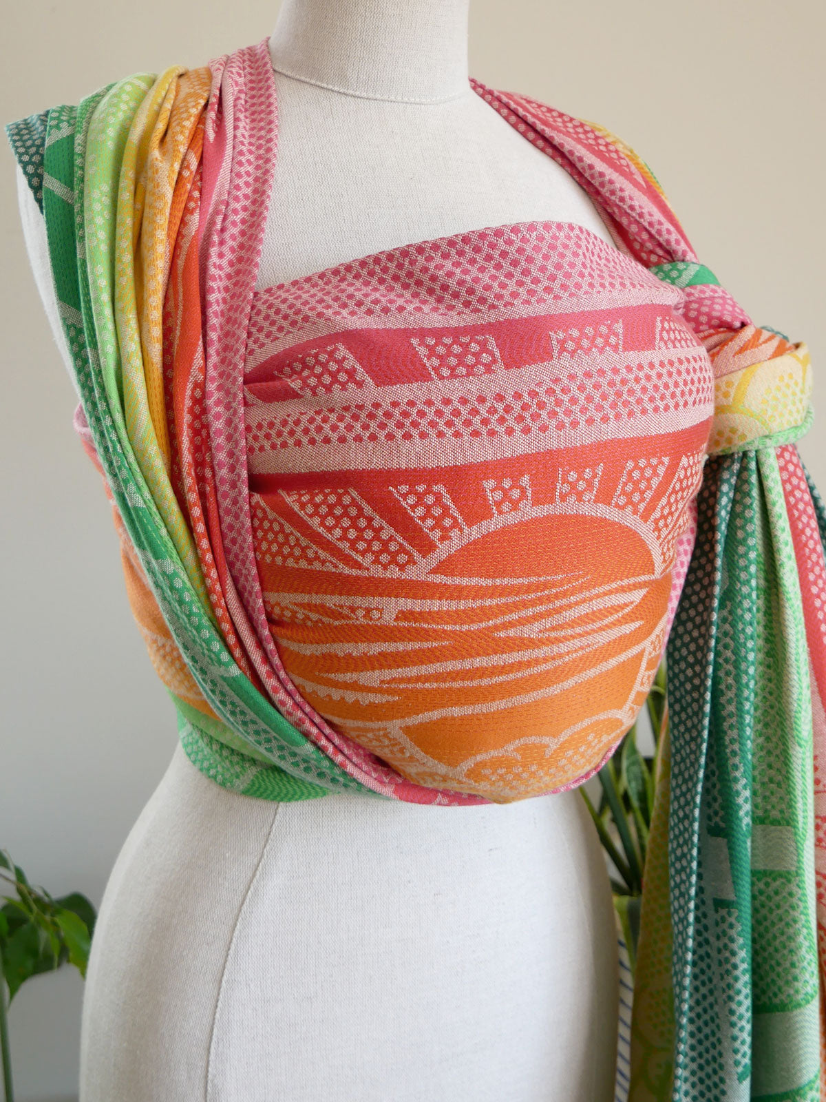 Wish You Were Here Tropical Sunrise Baby Wrap