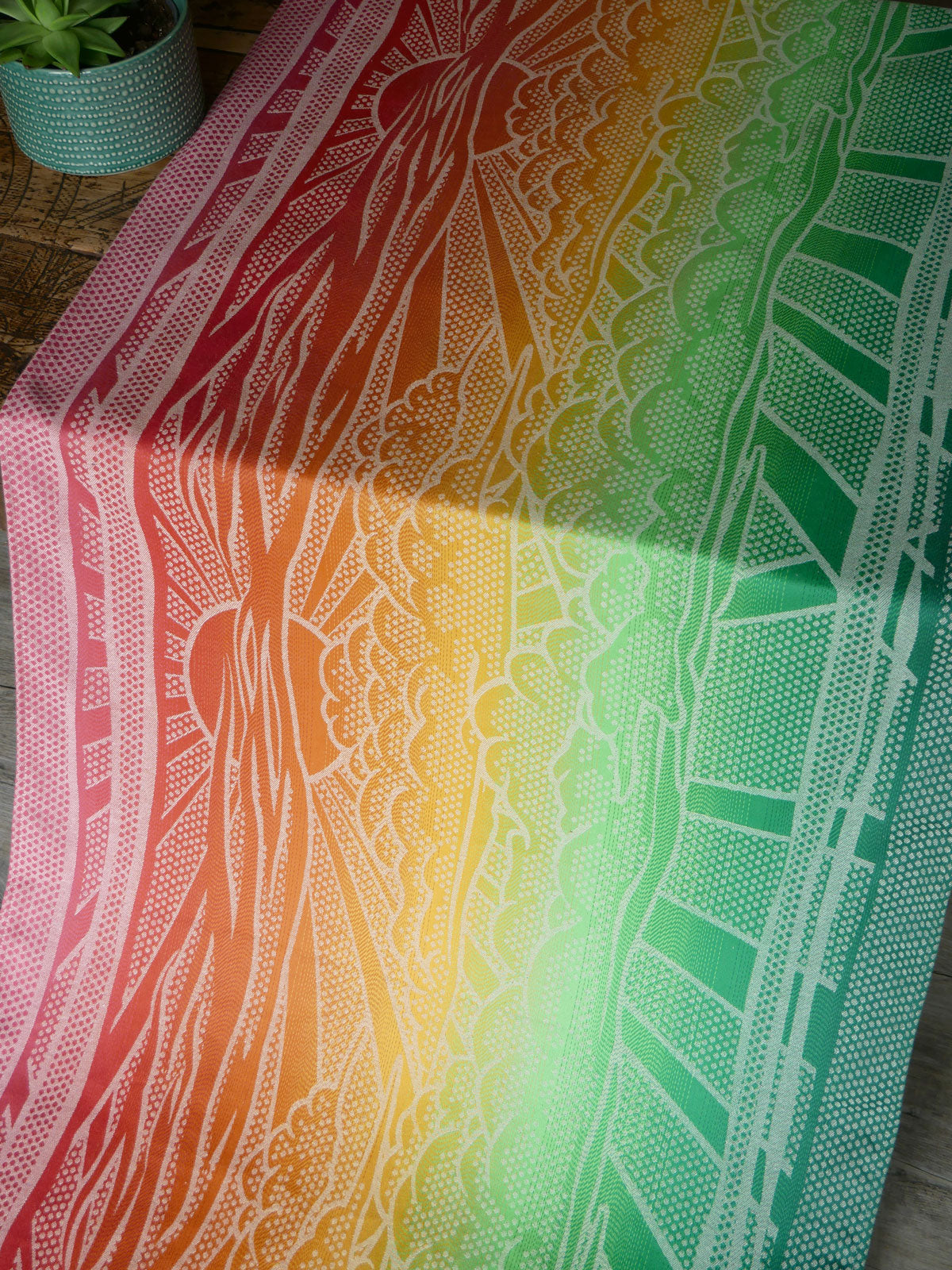 Wish You Were Here Tropical Sunrise Baby Wrap