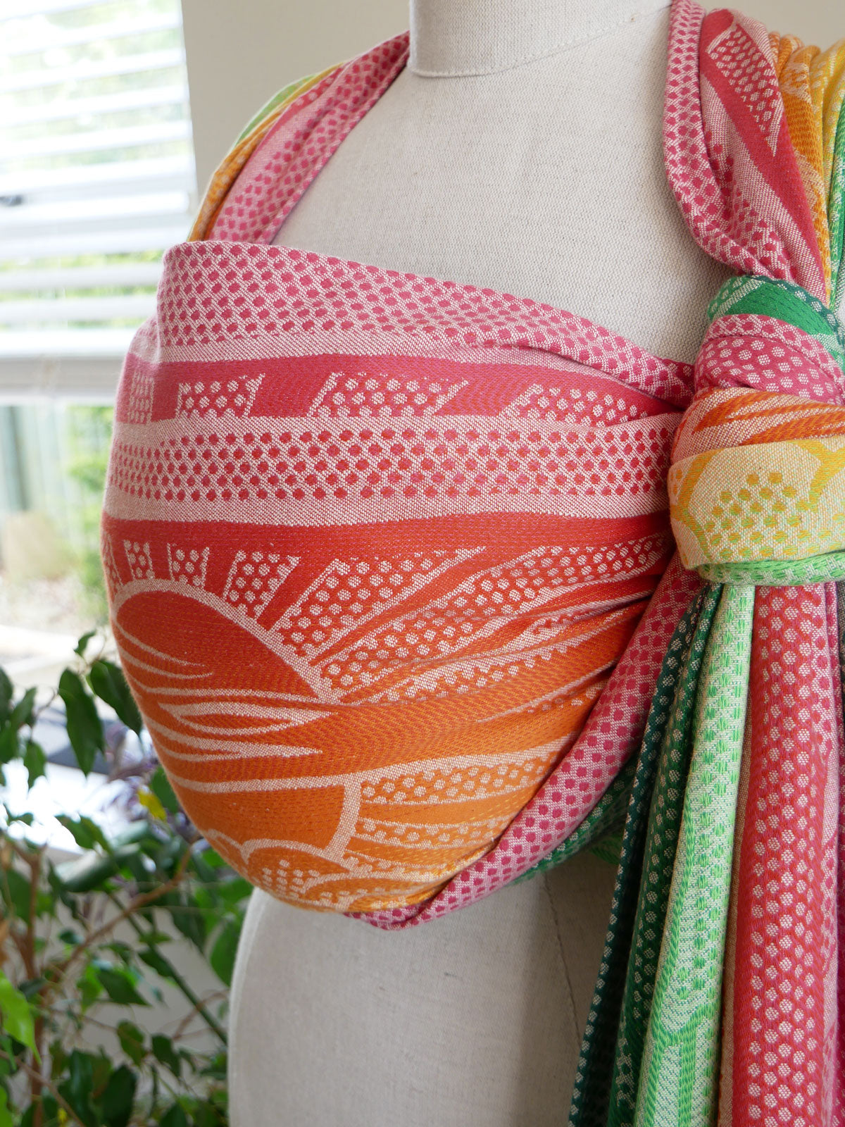 Wish You Were Here Tropical Sunrise Baby Wrap