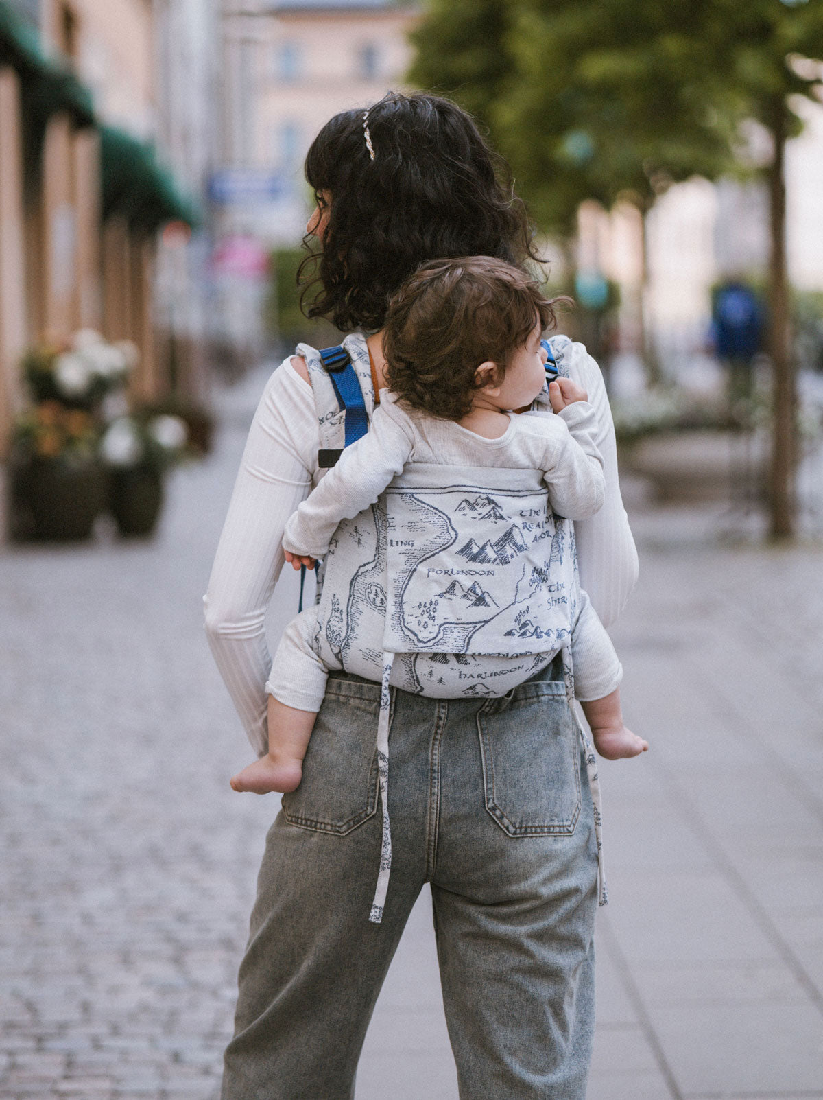 Realm of Middle-earth Ink Onbuhimo Baby Carrier