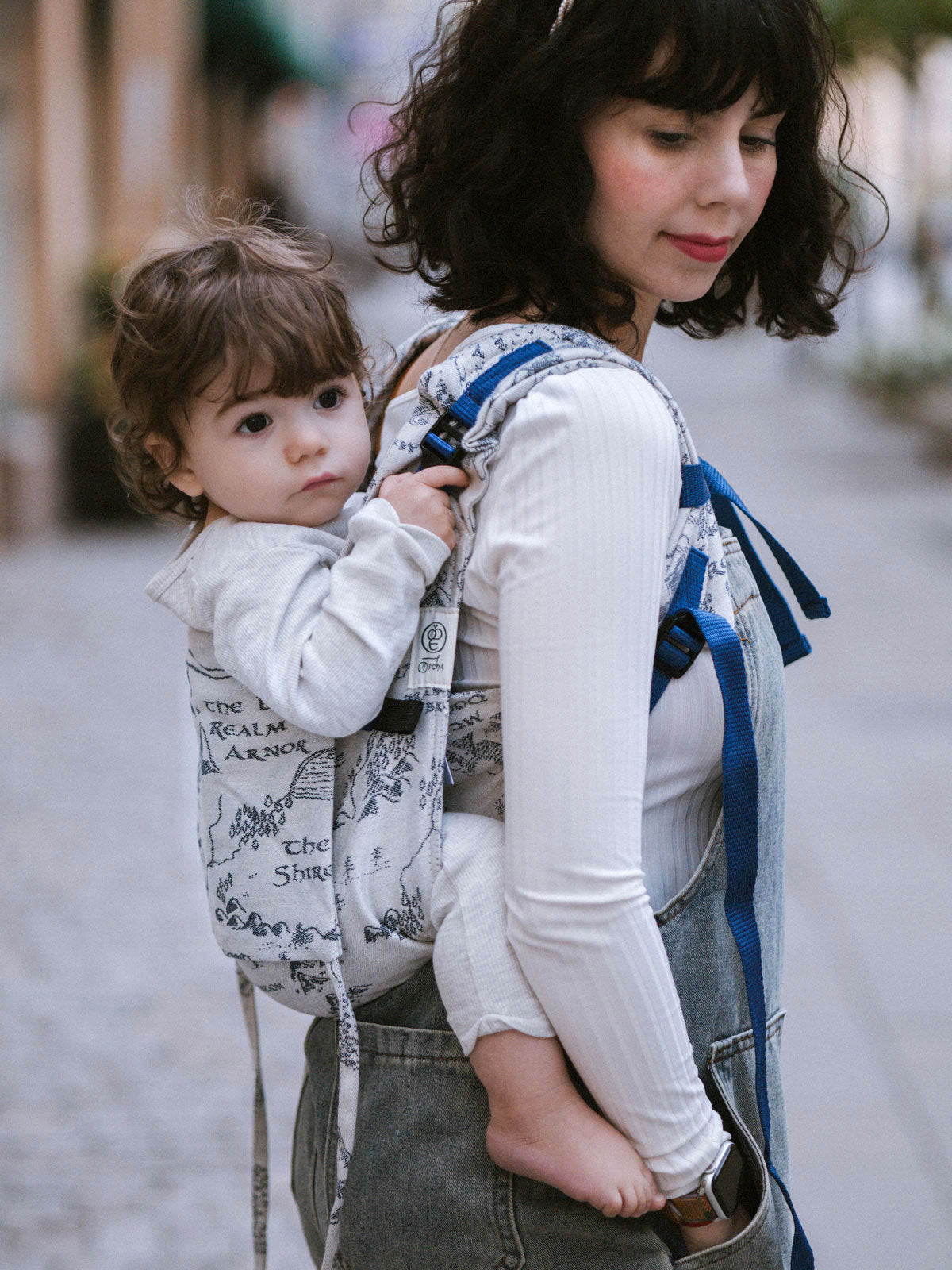 Realm of Middle-earth Ink Onbuhimo Baby Carrier