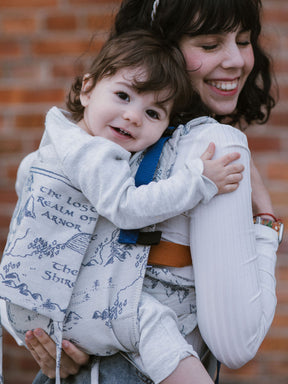 Realm of Middle-earth Ink Onbuhimo Baby Carrier