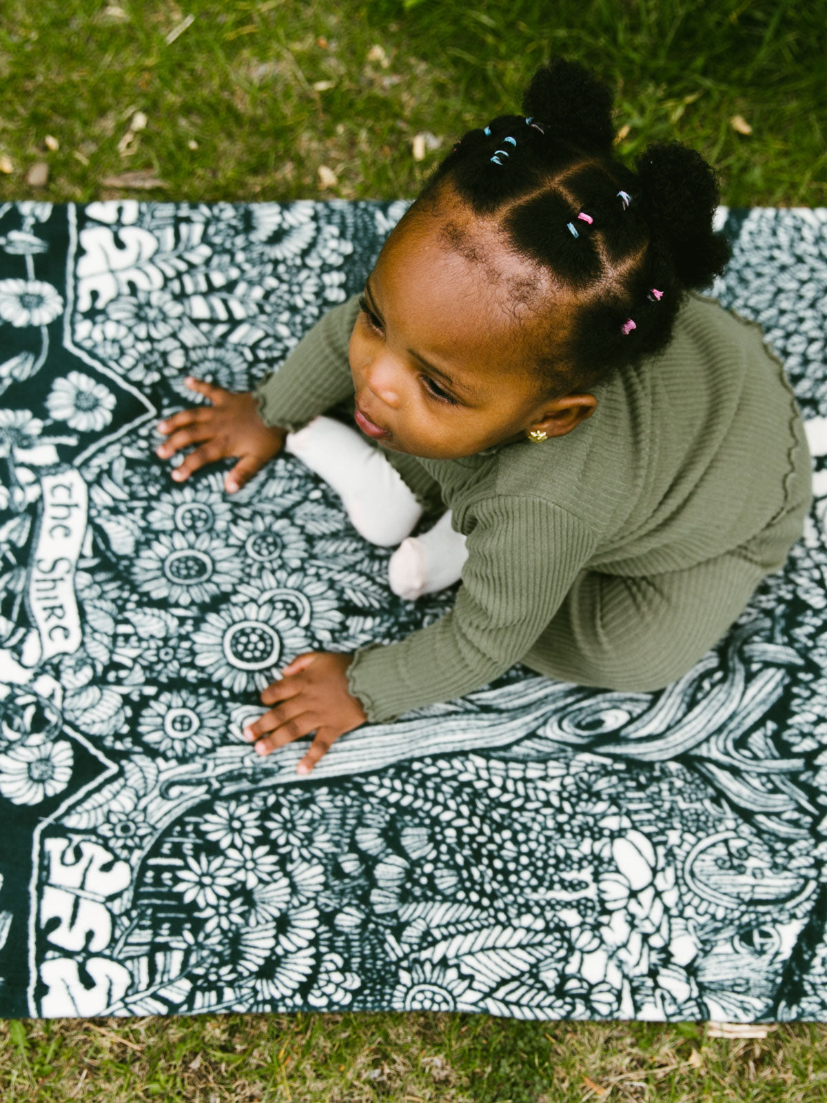 Shire Longbottom Brushed Cotton Baby Blanket